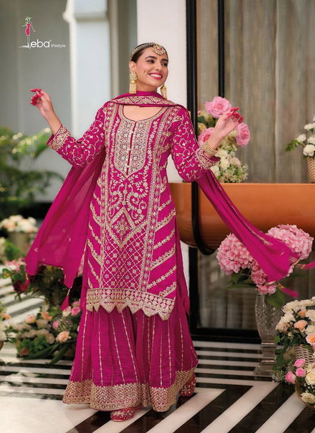Preet Vol 2 By Eba Silk Embroidery Readymade Suit Wholesale Market In Surat
